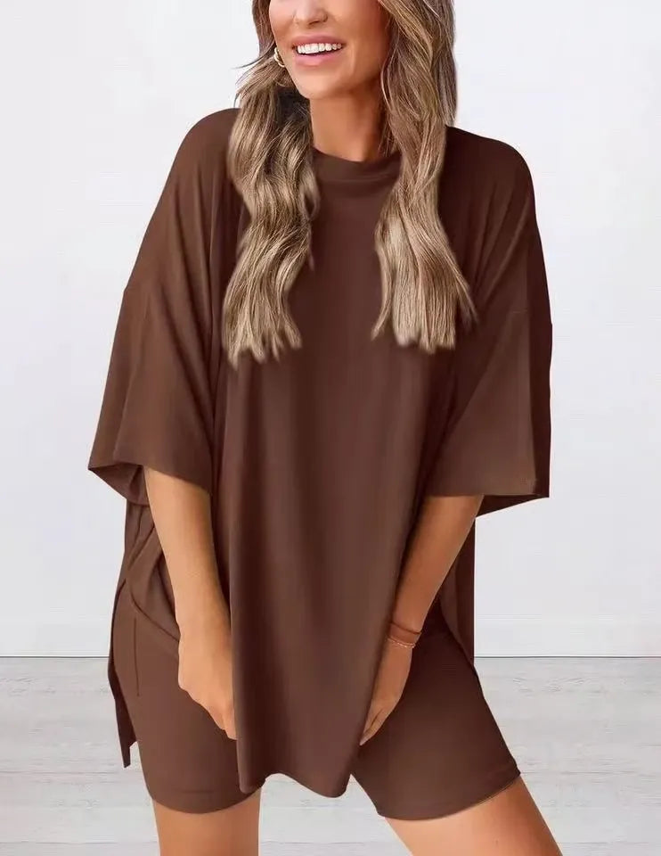 2025 Summer Casual Women's Two Piece Lounge Set