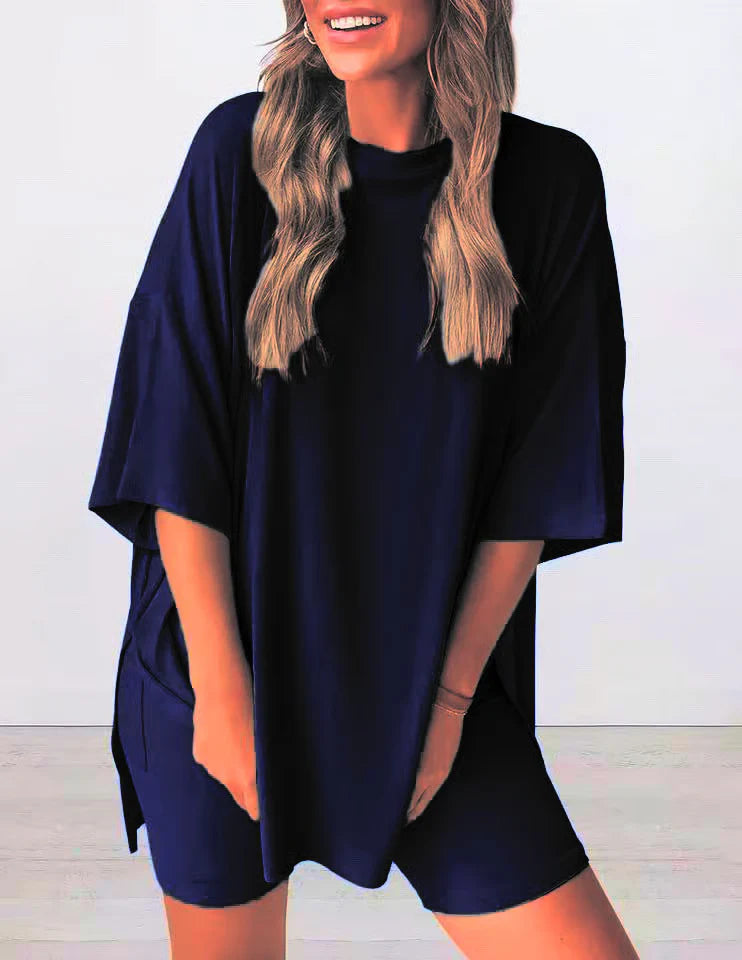 2025 Summer Casual Women's Two Piece Lounge Set