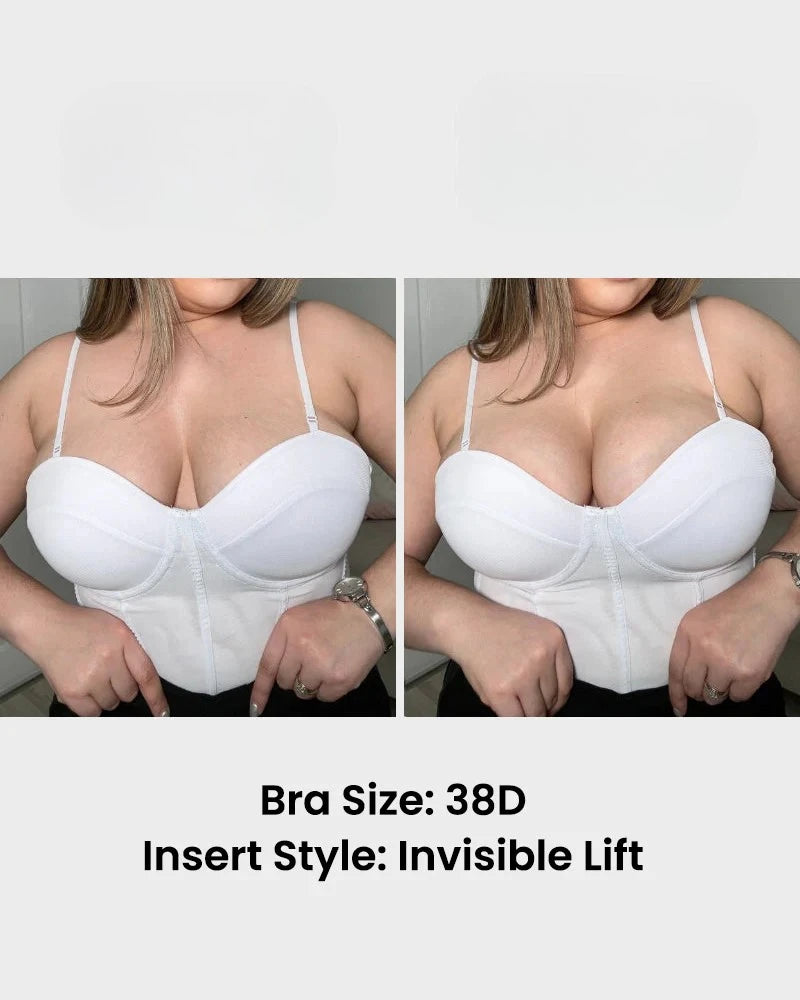 Invisible Lift Inserts | Double-Sided Adhesive Bra Lifter for Instant Boost - BUY 1 GET 1 FREE!