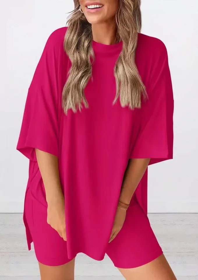 2025 Summer Casual Women's Two Piece Lounge Set
