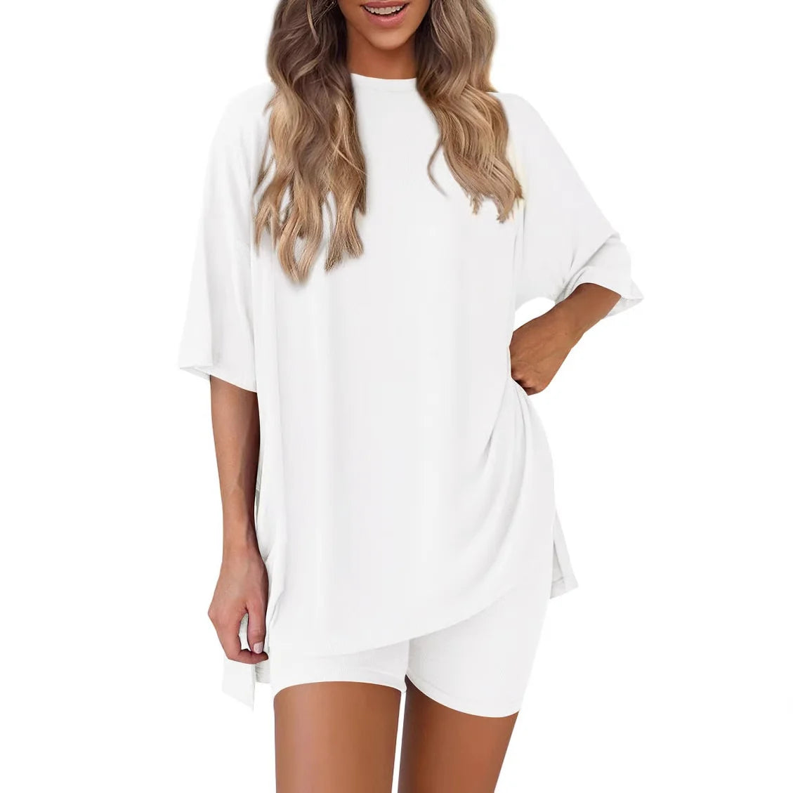 2025 Summer Casual Women's Two Piece Lounge Set