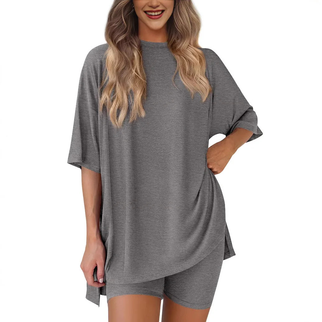 2025 Summer Casual Women's Two Piece Lounge Set