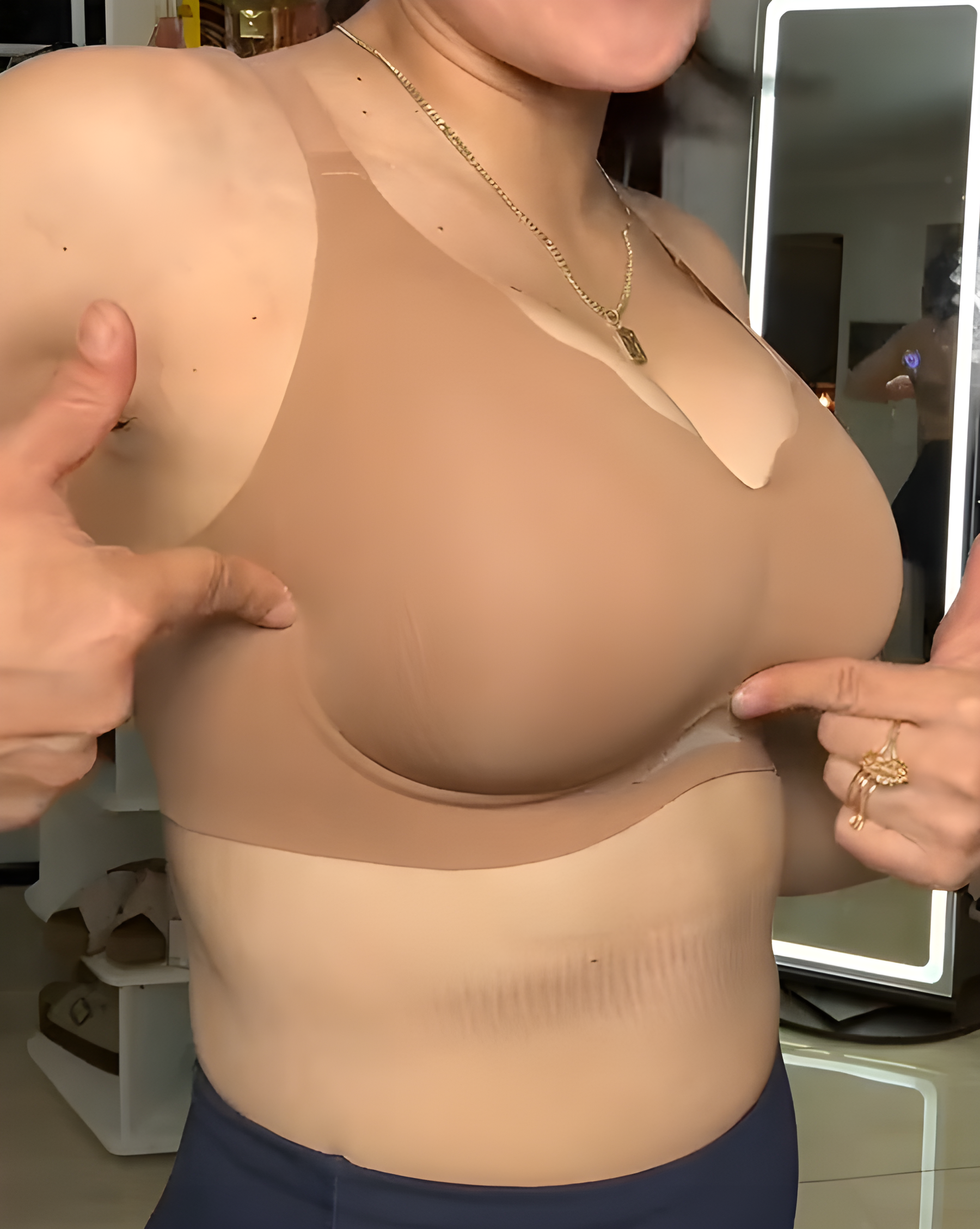 Women's Sheer Mesh Seamless Bra