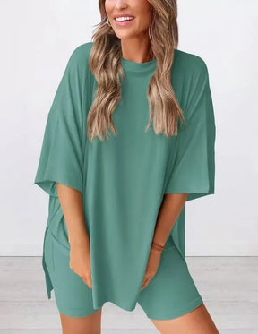 2025 Summer Casual Women's Two Piece Lounge Set
