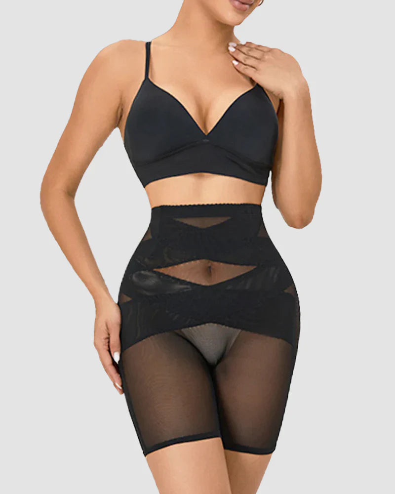 Comfort High Waisted Body Shaper Shorts Seamless no Rolling Thigh Slimmer