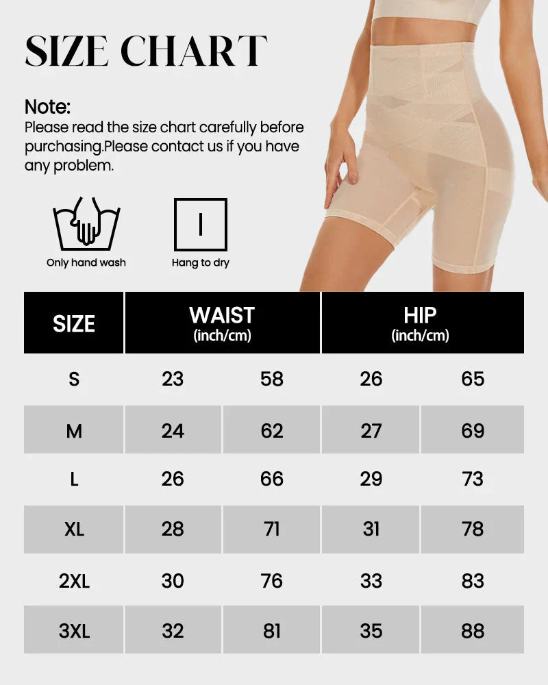 Comfort High Waisted Body Shaper Shorts Seamless no Rolling Thigh Slimmer