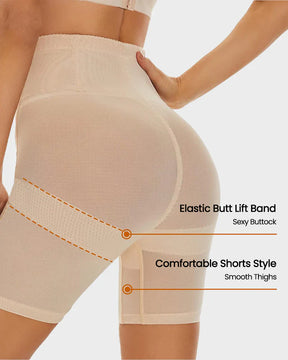 Comfort High Waisted Body Shaper Shorts Seamless no Rolling Thigh Slimmer