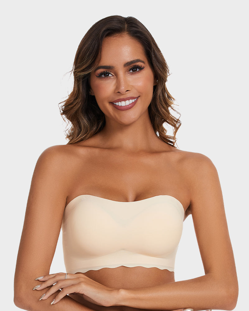 Strapless Invisible Push Up Bra