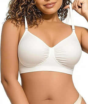 Women's Full Coverage Non-Padded Wireless Sculpt Bra