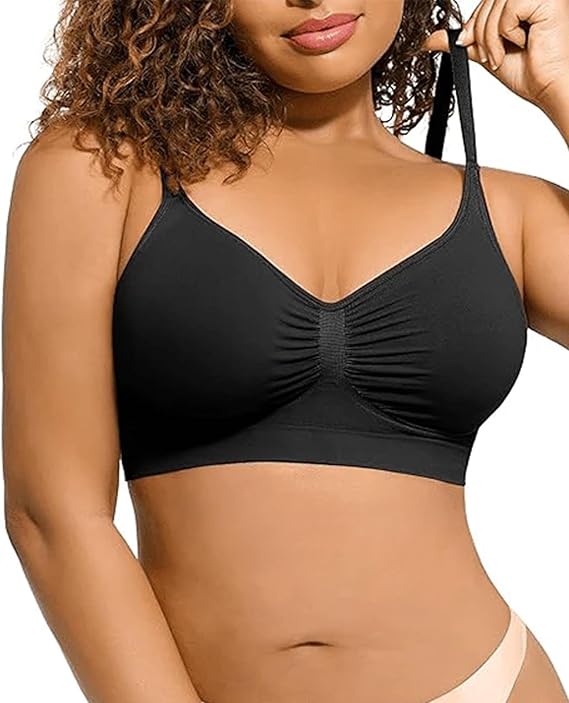 Women's Full Coverage Non-Padded Wireless Sculpt Bra
