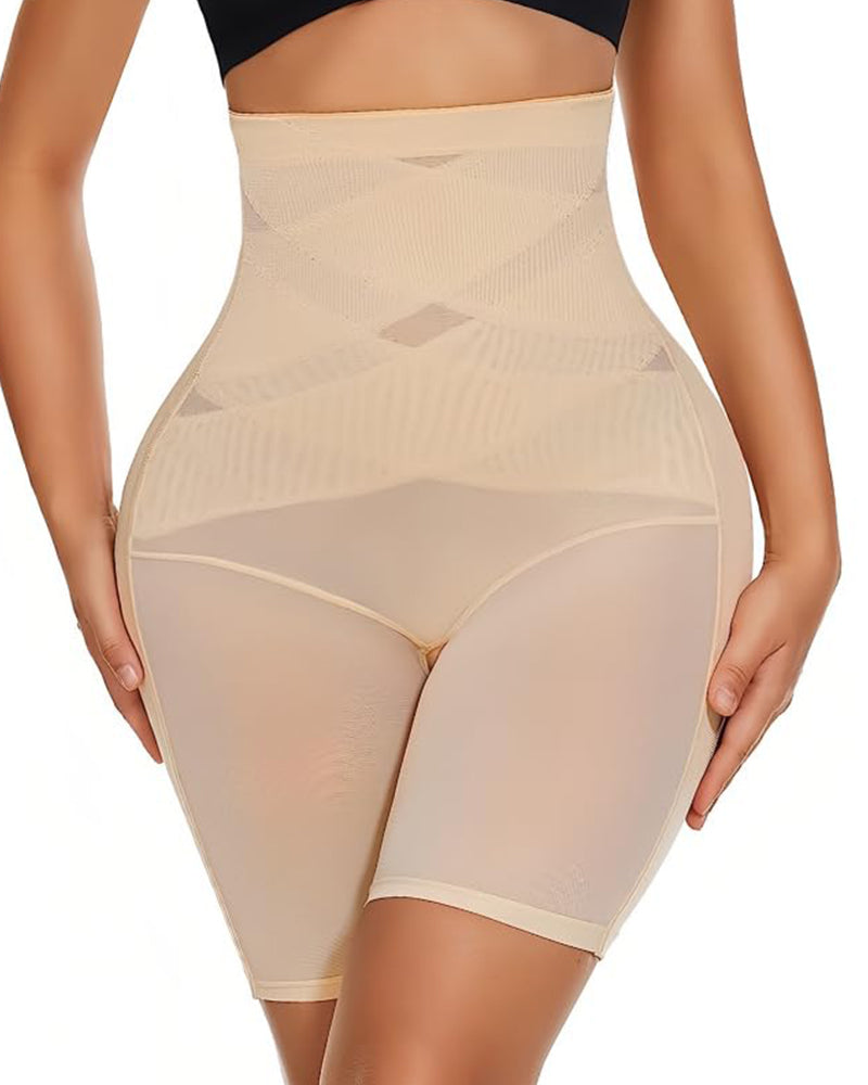 Comfort High Waisted Body Shaper Shorts Seamless no Rolling Thigh Slimmer