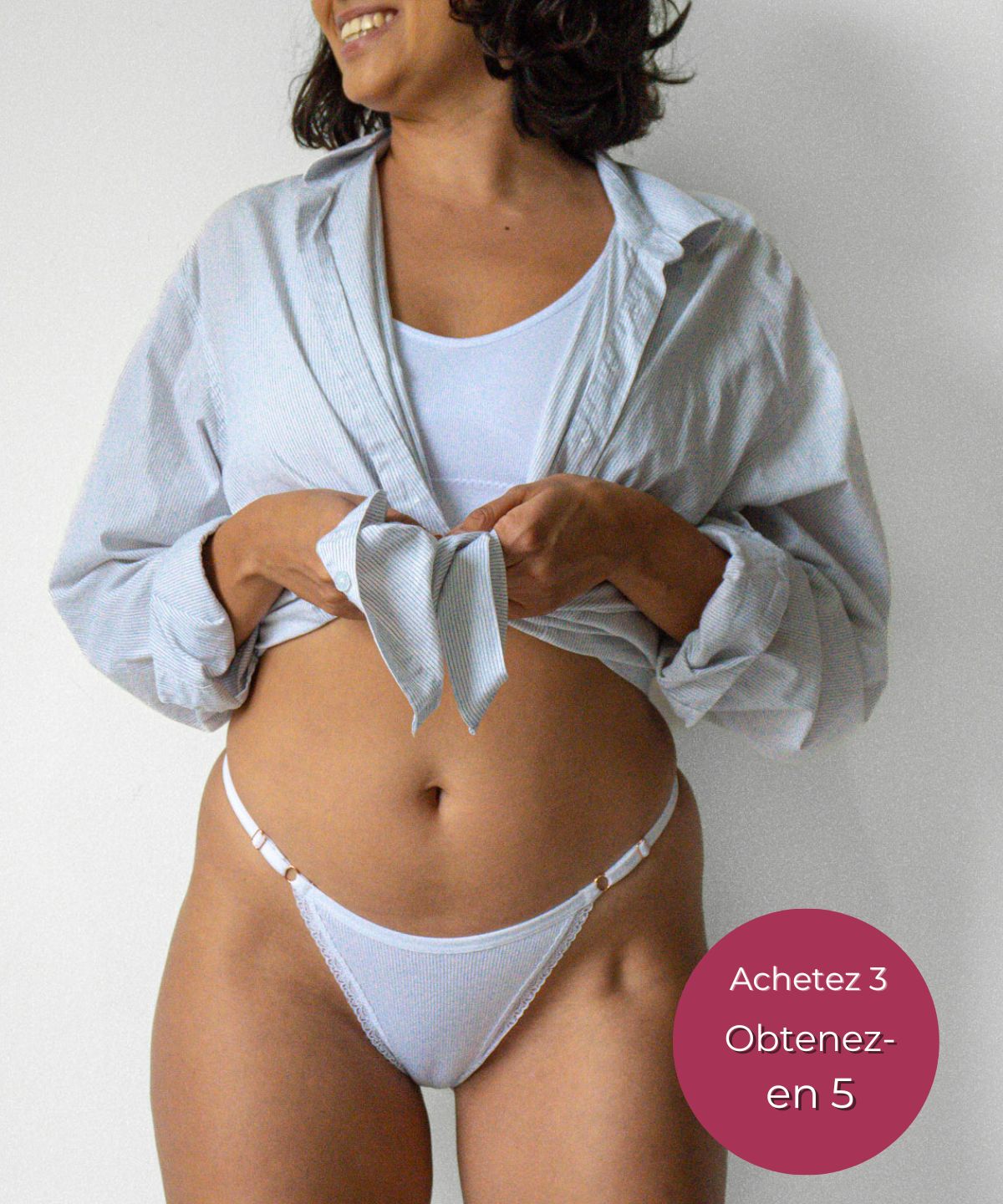 String CottonSexy [Antibactérien] Achetez-en 3 recevez-en 5