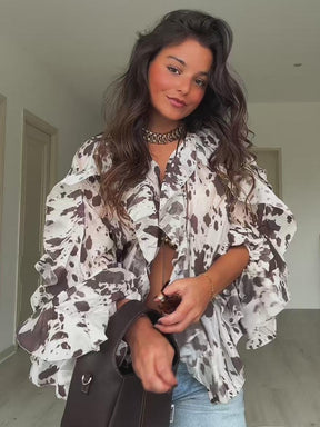 Maddy top - dairy cow