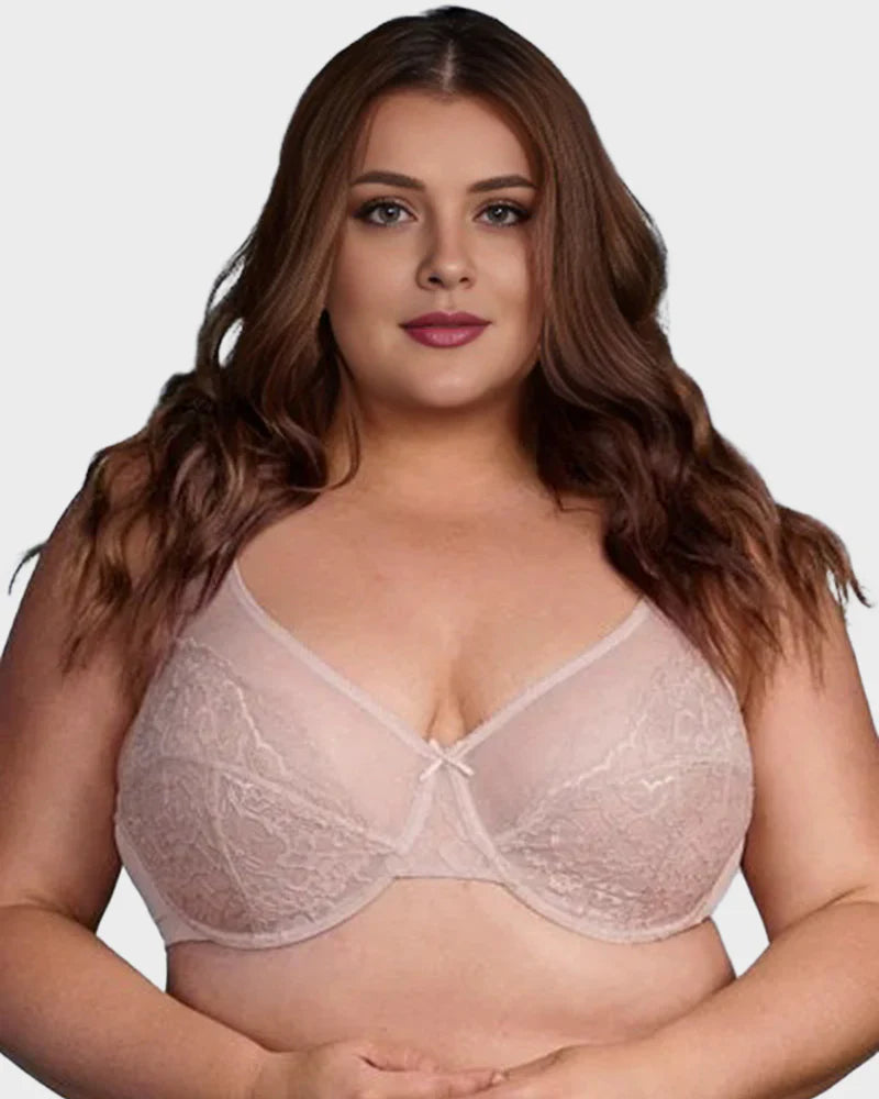 Enchante Unlined Lace Underwire Bra