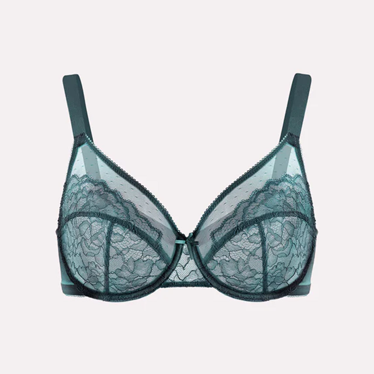 Enchante Unlined Lace Underwire Bra