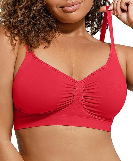 Women's Full Coverage Non-Padded Wireless Sculpt Bra
