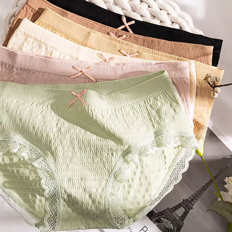 Premium Antibacterial Panties - [5 Packs]