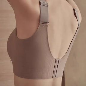 Reggiseno push-up regolabile senza ferretto a coste da donna 
