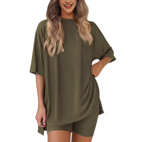 2025 Summer Casual Women's Two Piece Lounge Set