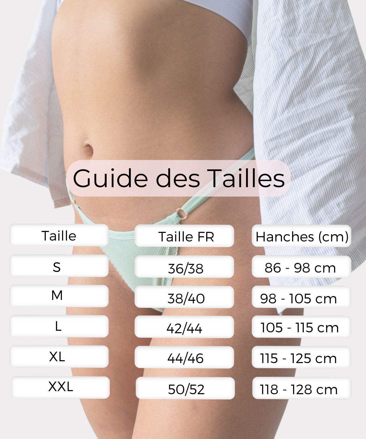 String CottonSexy [Antibactérien] Achetez-en 3 recevez-en 5