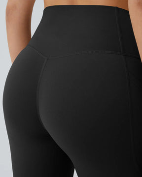 Butt Lifting Tummy Control Side Pocket High Waisted Shaping Training Leggings