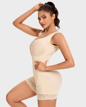 Extra Plus Size Shaper Bodysuit Tummy Control Shapewear With Bra