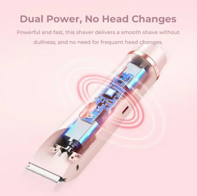 2-in-1 Painless Bikini Hair Trimmer