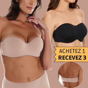 Soutien Femme Comfort Bandeau - Maintien Parfait Sans Bretelles [ACHETEZ 1, RECEVEZ 3]