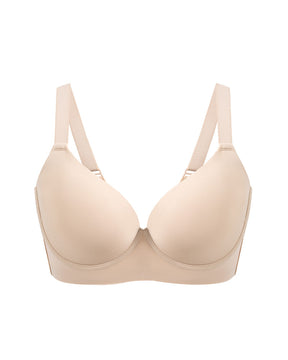 Back Smoothing Push-Up Plunge Bra