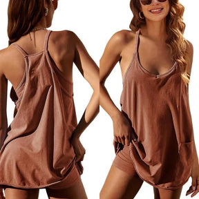 Women's Summer Sleeveless Mini Dress
